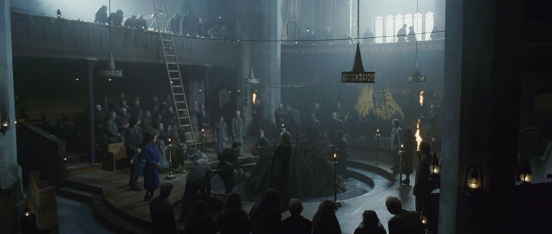 I don’t think they see the irony of building this thing in front of that painting...